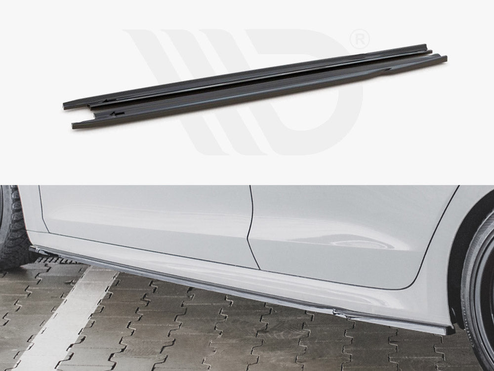 Side Skirts Diffusers V1 Skoda Octavia RS MK4 2020- Maxton Design