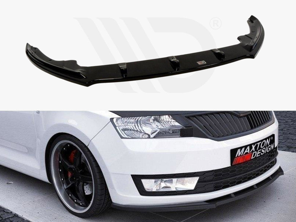 Front Splitter Skoda Rapid Maxton Design