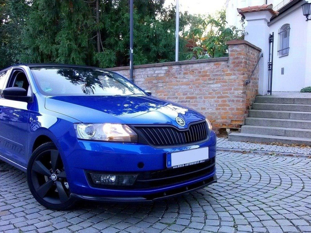 Front Splitter Skoda Rapid Maxton Design