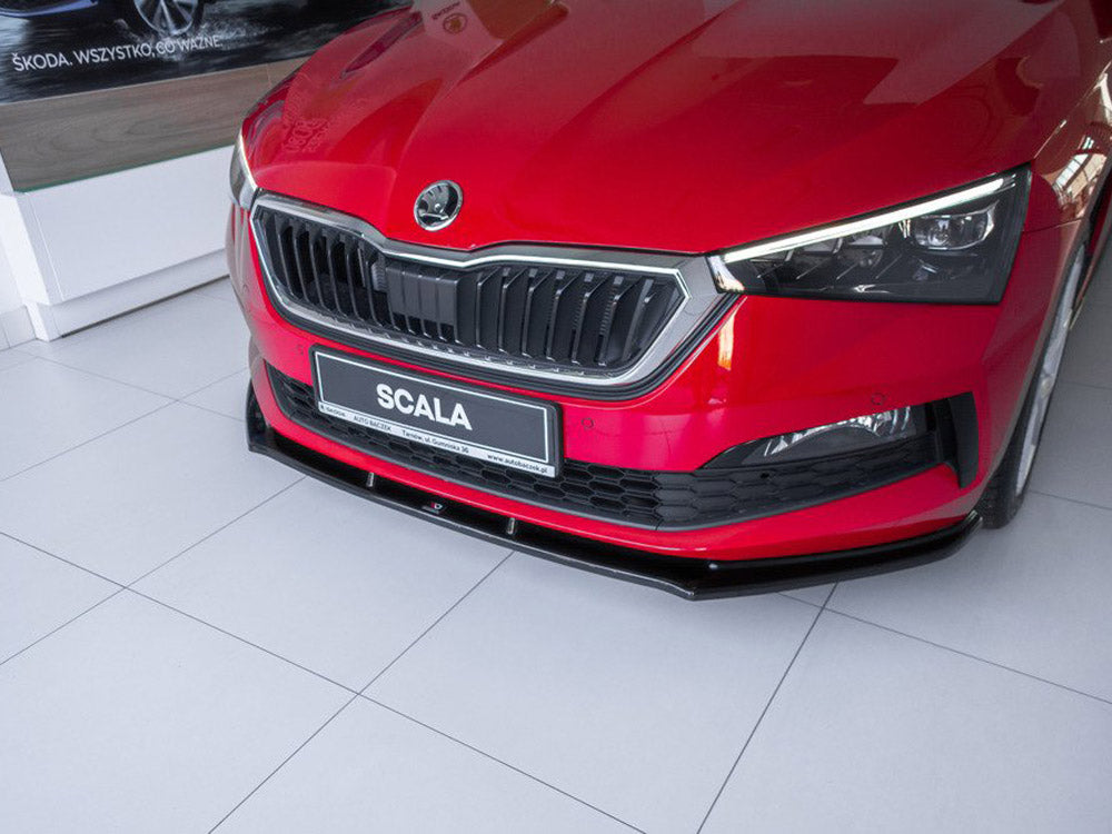 Front Splitter V.1 Skoda Scala 2019-UP Maxton Design