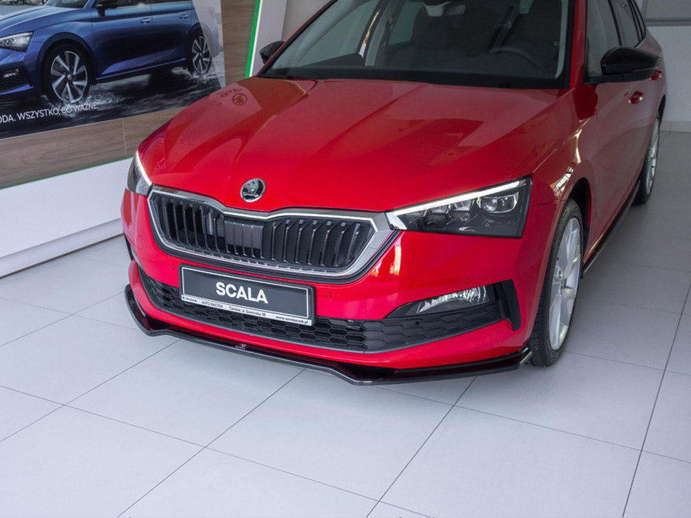 Front Splitter V.2 Skoda Scala 2019-UP Maxton Design