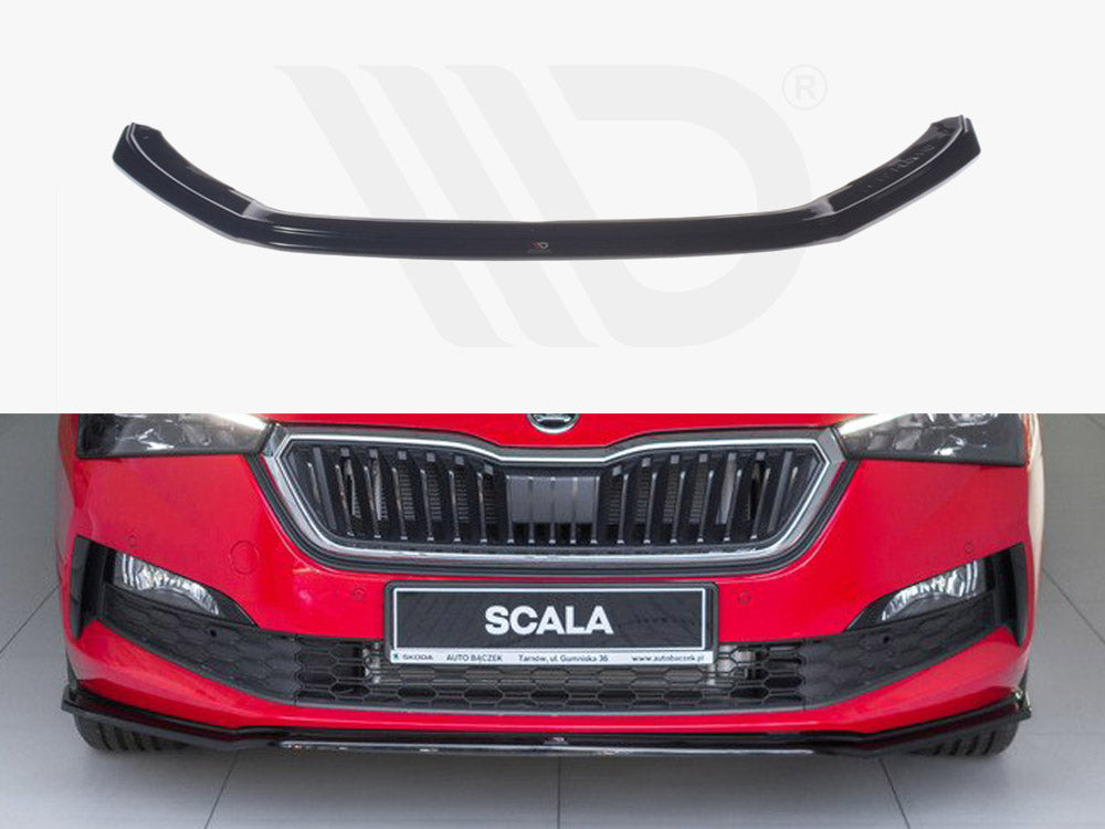 Front Splitter V.3 Skoda Scala 2019-UP Maxton Design