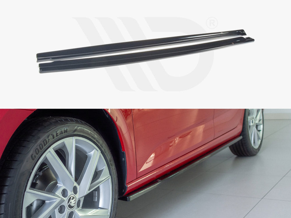 Side Skirts Diffusers Skoda Scala 2019-UP Maxton Design