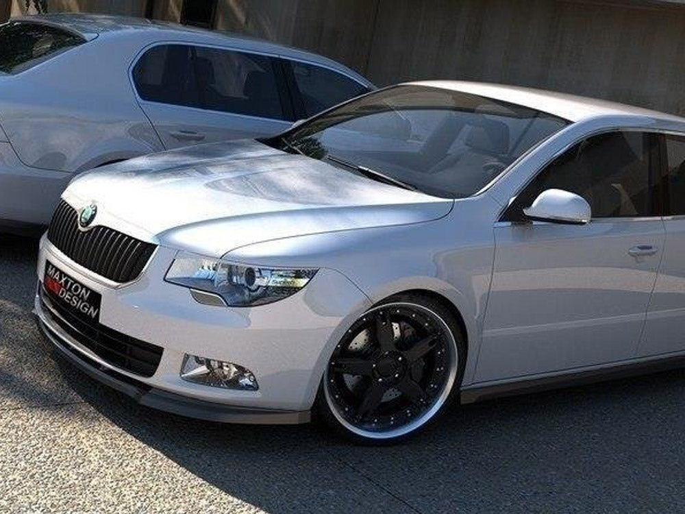 Front Splitter Skoda Superb II Maxton Design