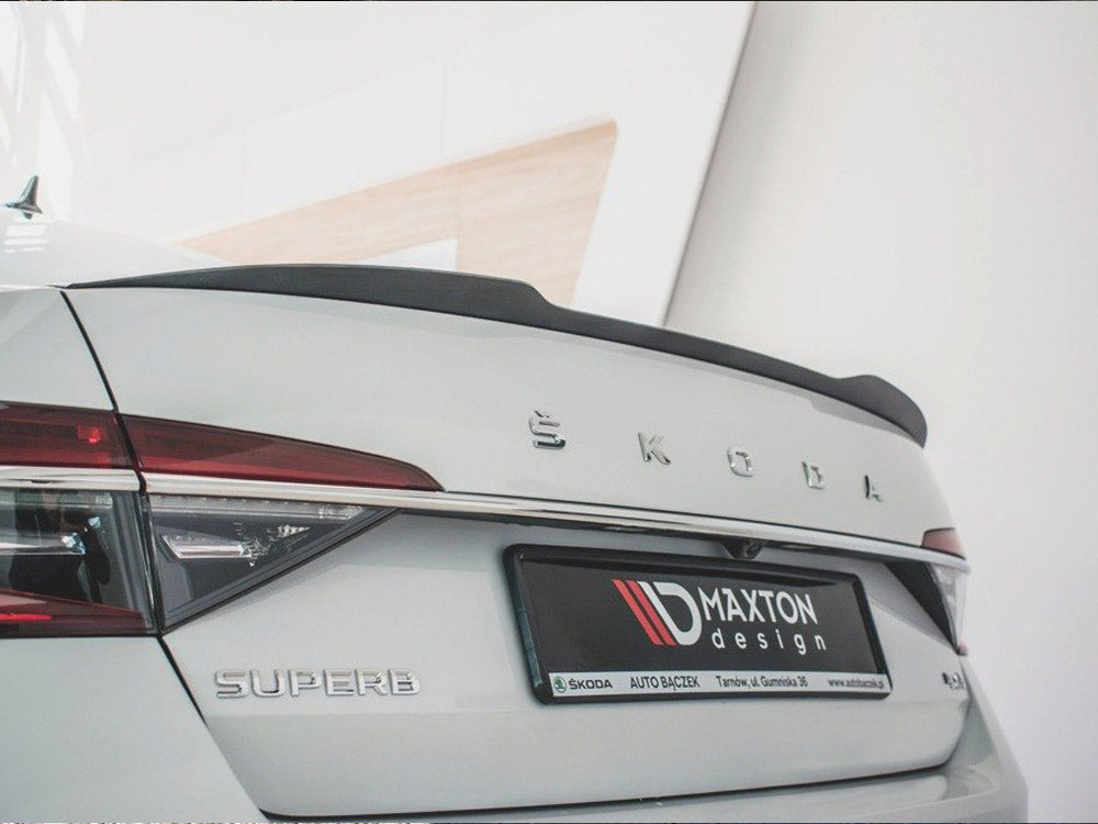 Spoiler CAP V.2 Skoda Superb MK3 / MK3 FL Hatchback Maxton Design