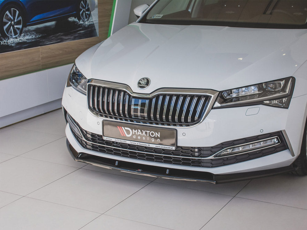 Front Splitter V.2 Skoda Superb MK3 FL 2019- Maxton Design