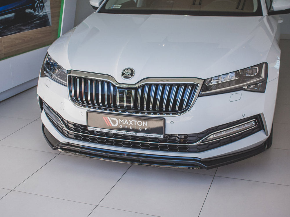 Front Splitter V.3 Skoda Superb Mk3 FL Maxton Design