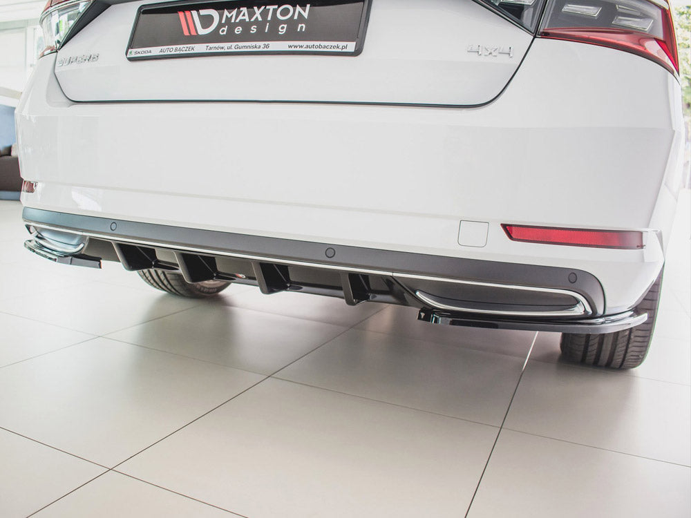 Rear Valance Skoda Superb Mk3 FL 2019- Maxton Design