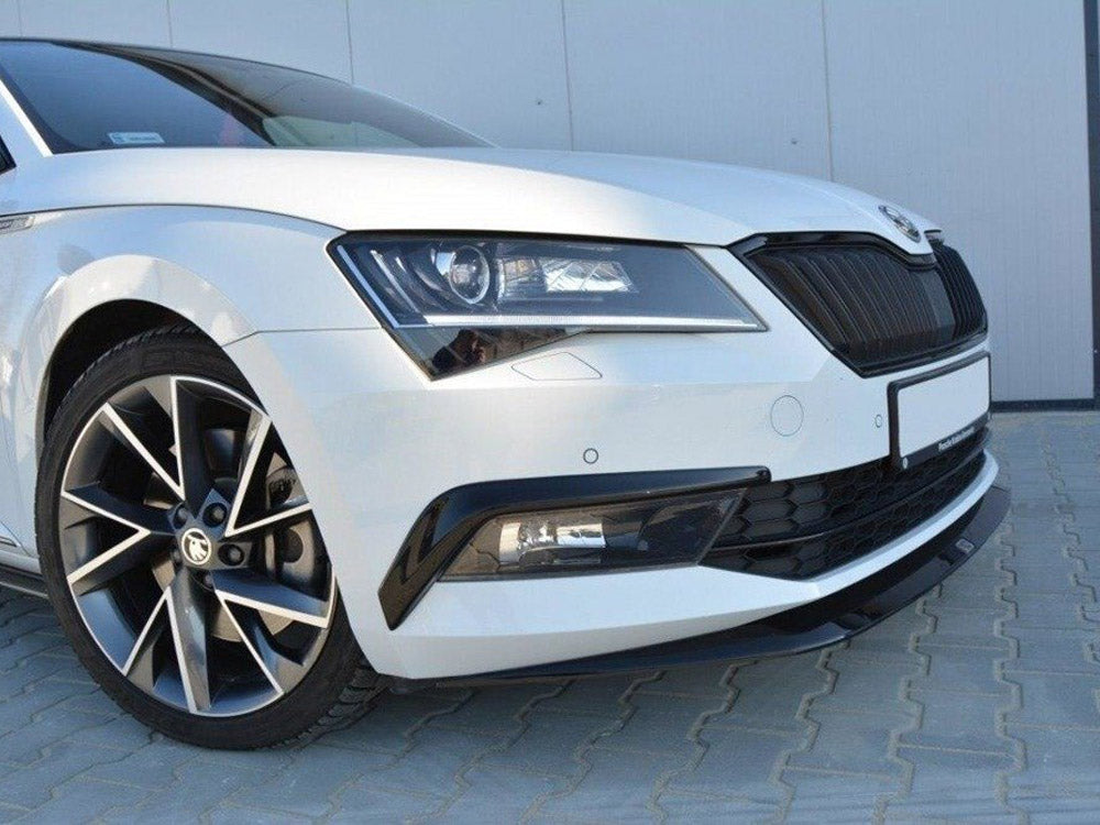 Front Splitter V.1 Skoda Superb III Maxton Design