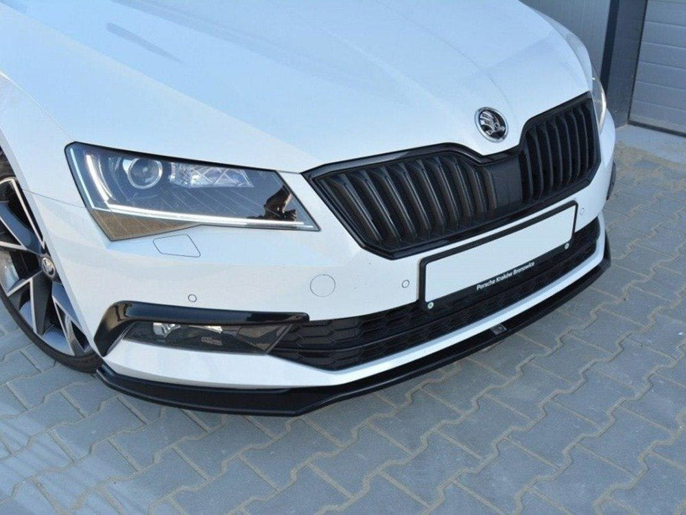 Front Splitter V.2 Skoda Superb III Maxton Design