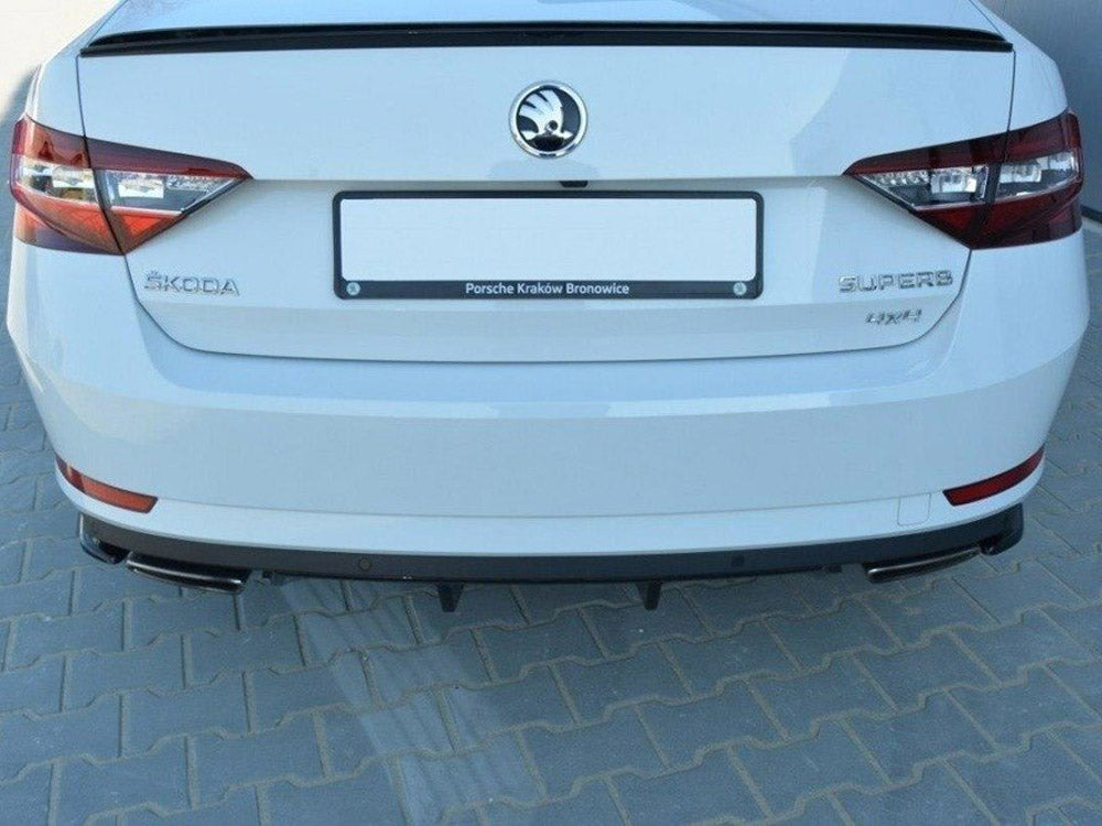 Rear Side Splitters Skoda Superb III Maxton Design