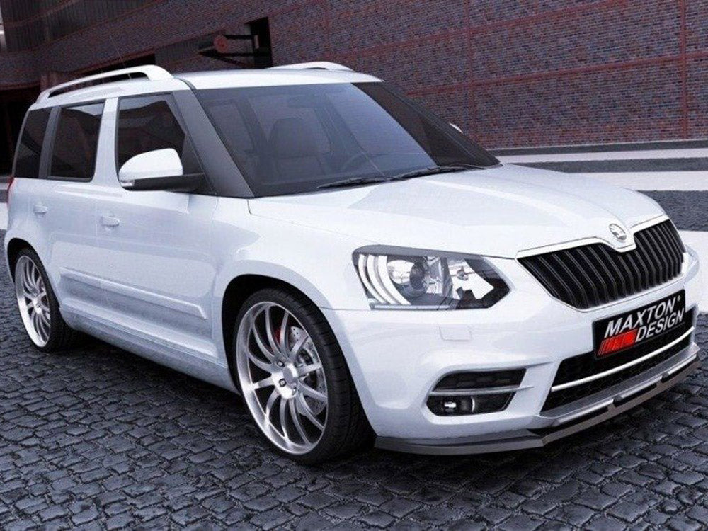 Front Splitter Skoda Yeti CITY Facelift Model 2013-UP Maxton Design