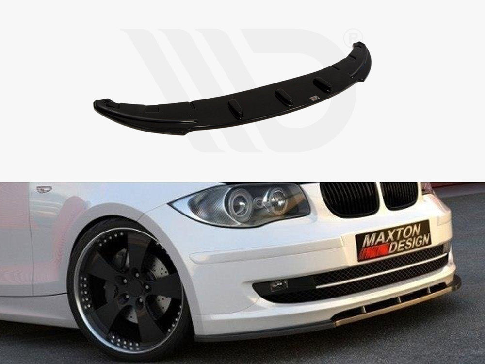 Front Splitter Bmw 1 E81 / E87 (Standard Model) 2007-2011 Maxton Design