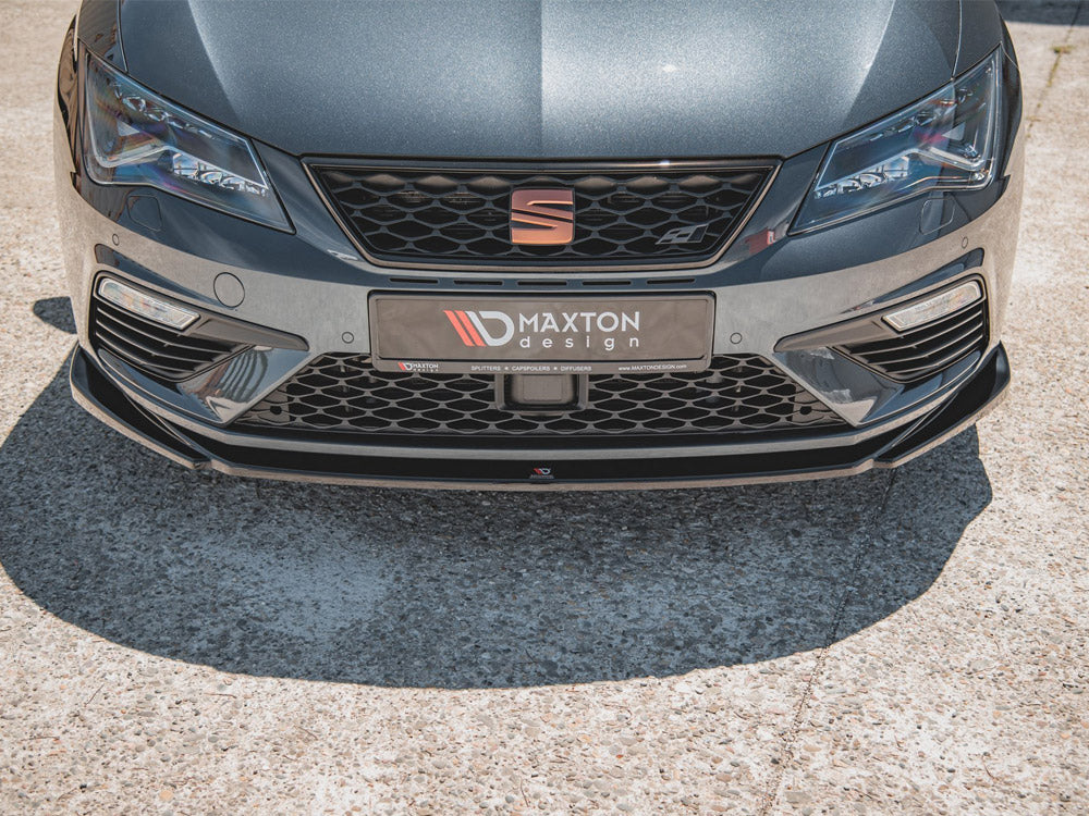 Front Splitter V5 Seat Leon Cupra/ FR MK3 Facelift 2017-2019 Maxton Design