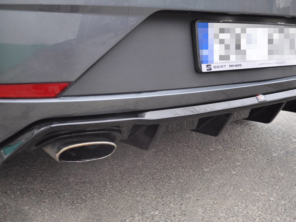 Rear Diffuser Seat Leon Mk3 Cupra Facelift 2017-UP Maxton Design