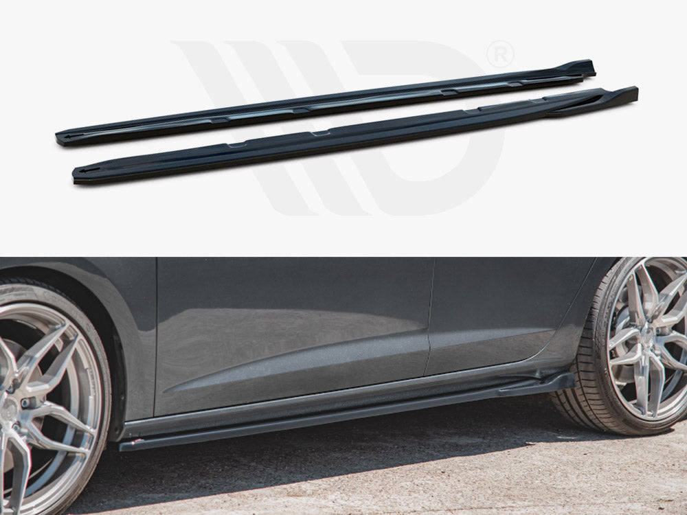 Side Skirts Diffusers V.4 Seat Leon Mk3 Cupra / FR Facelift Maxton Design