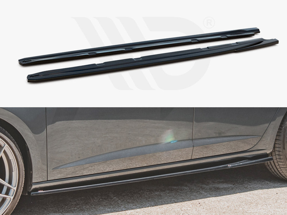 Side Skirts Diffusers V.5 Seat Leon Mk3 Cupra / FR Facelift Maxton Design