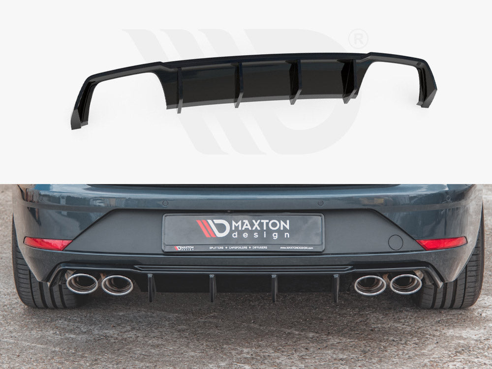 Rear Valance V.3 Seat Leon Mk3.5 Cupra Estate Maxton Design