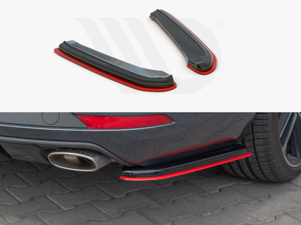 Rear Side Splitters V.2 Seat Leon Mk 3.5 Cupra ST 2017- Maxton Design