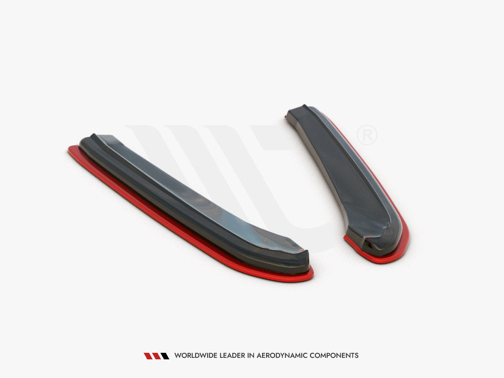 Rear Side Splitters V.2 Seat Leon Mk 3.5 Cupra ST 2017- Maxton Design