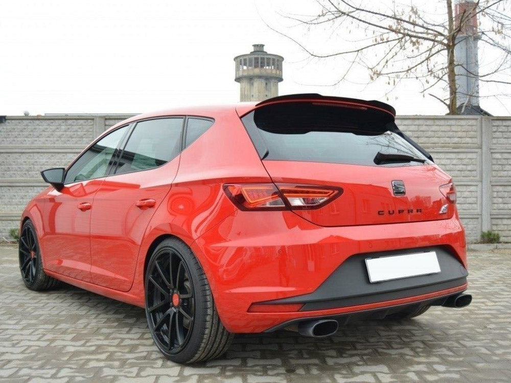 Spoiler CAP Seat Leon MK3 Cupra Hatchback 2012-2016 Maxton Design