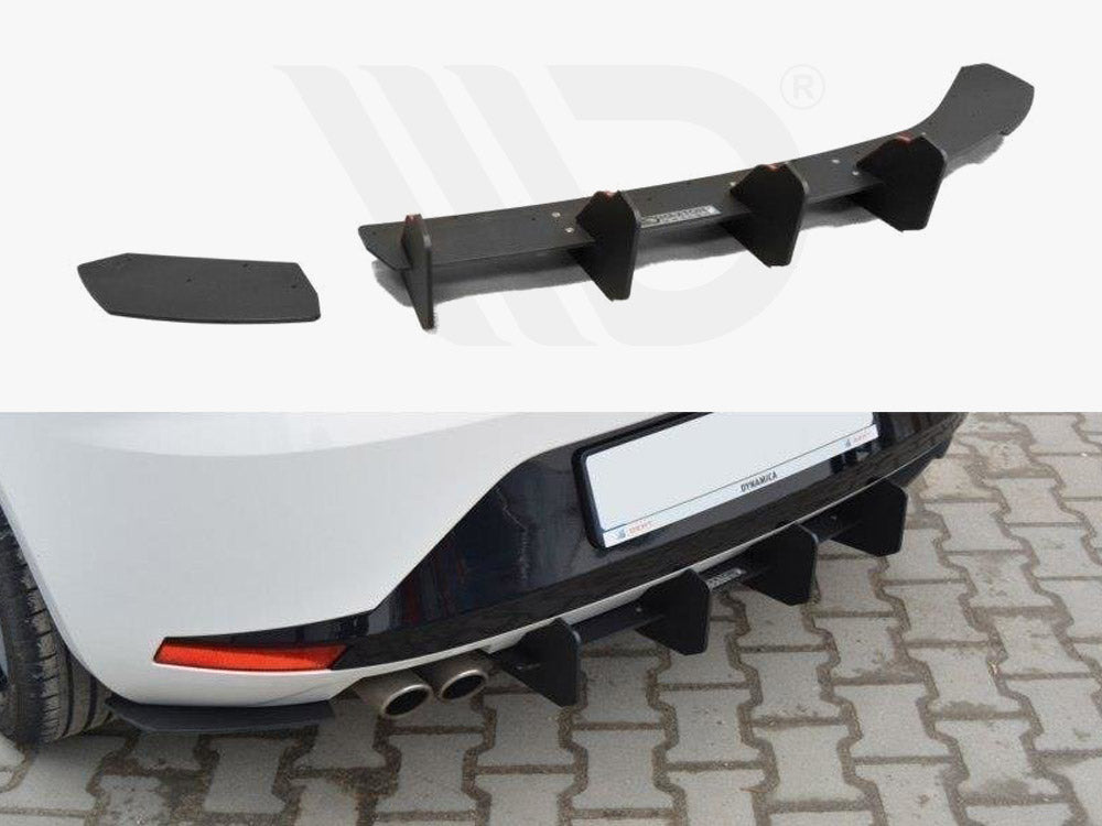 Rear Diffuser Seat Leon MK3 FR Hatchback 2012-2016 Maxton Design