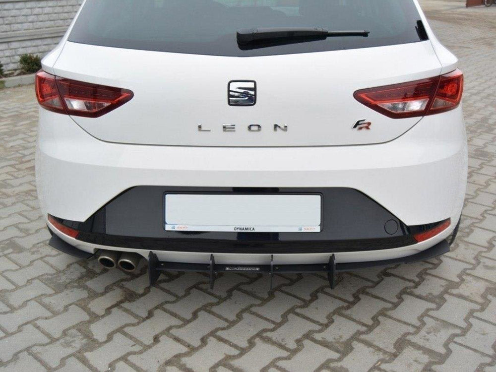 Rear Diffuser Seat Leon MK3 FR Hatchback 2012-2016 Maxton Design