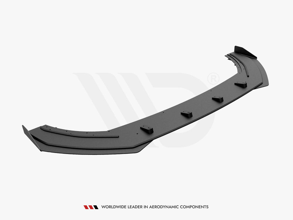 Street PRO Front Splitter + Flaps Seat Leon FR Mk4 2020- Maxton Design