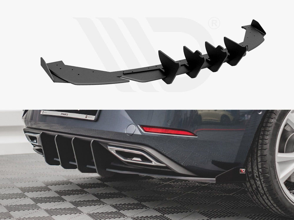 Racing Durability Rear Valance (+flaps) Seat Leon FR Hatchback MK4 2020- Maxton Design