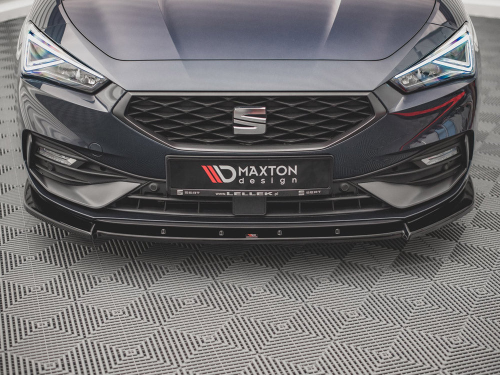 Front Splitter V1 Seat Leon FR MK4 2020- Maxton Design