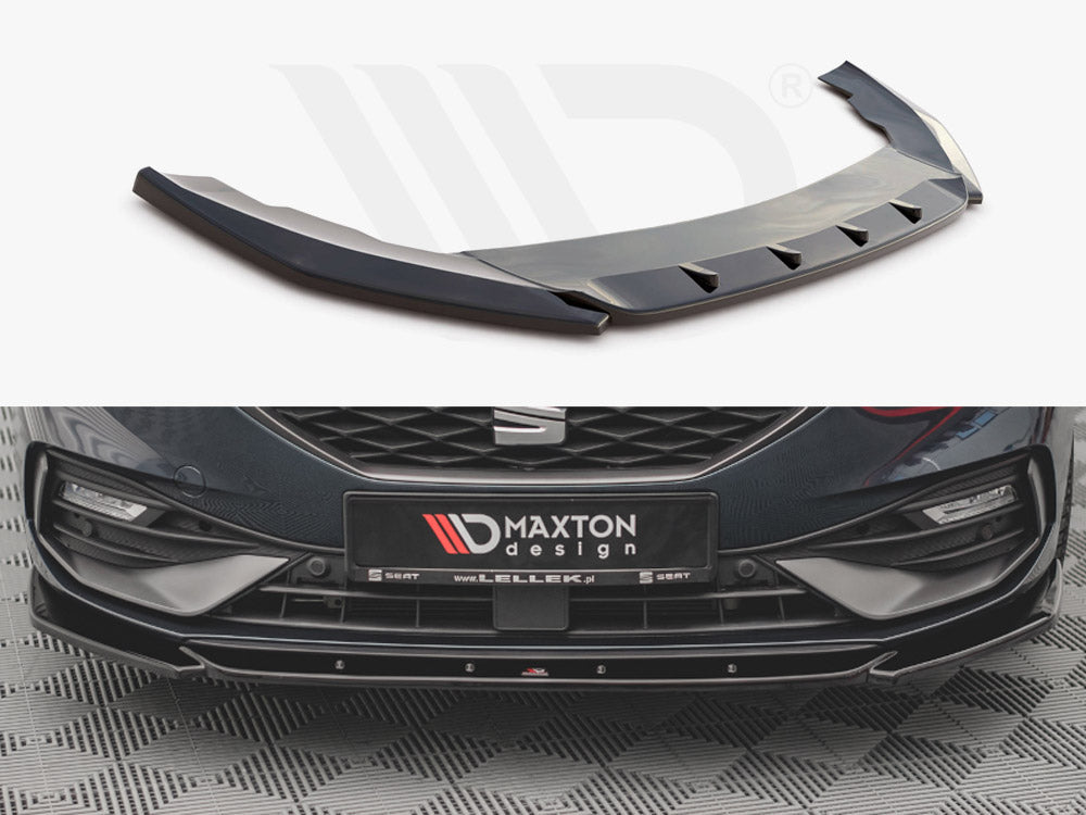 Front Splitter V2 Seat Leon FR MK4 2020- Maxton Design