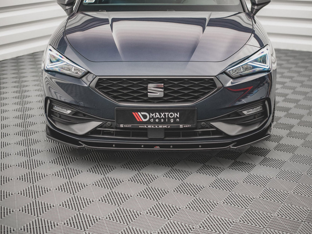 Front Splitter V2 Seat Leon FR MK4 2020- Maxton Design