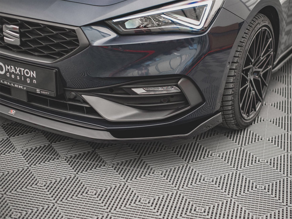 Front Splitter V3 Seat Leon FR MK4 2020- Maxton Design