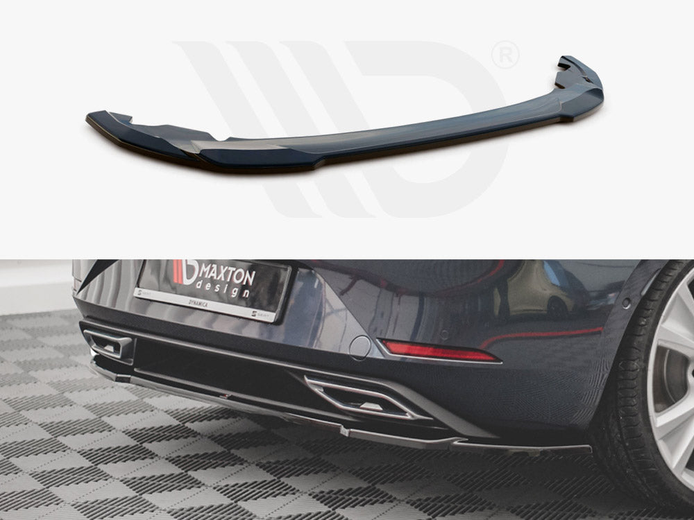 Central Rear Splitter Seat Leon FR Hatchback MK4 2020- Maxton Design