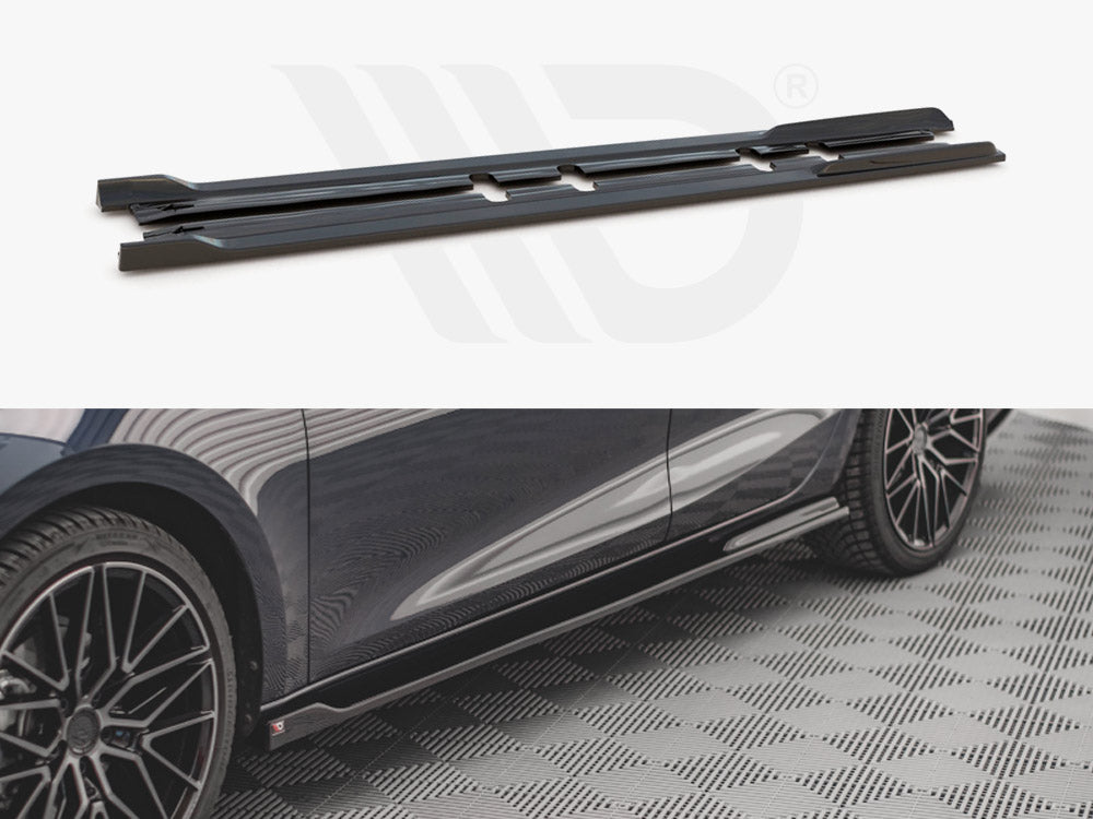 Side Skirts Diffusers V.2 Seat Leon FR Mk4 / Cupra Leon Maxton Design