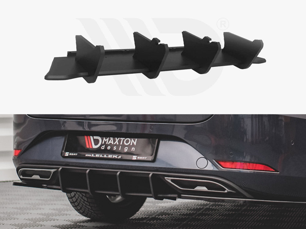 Racing Durability Rear Diffuser Seat Leon FR ST Mk4 2020- Maxton Design