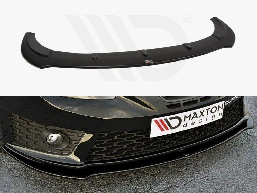 Front Splitter V.1 Seat Leon Mk2 Cupra / FR Facelift Maxton Design