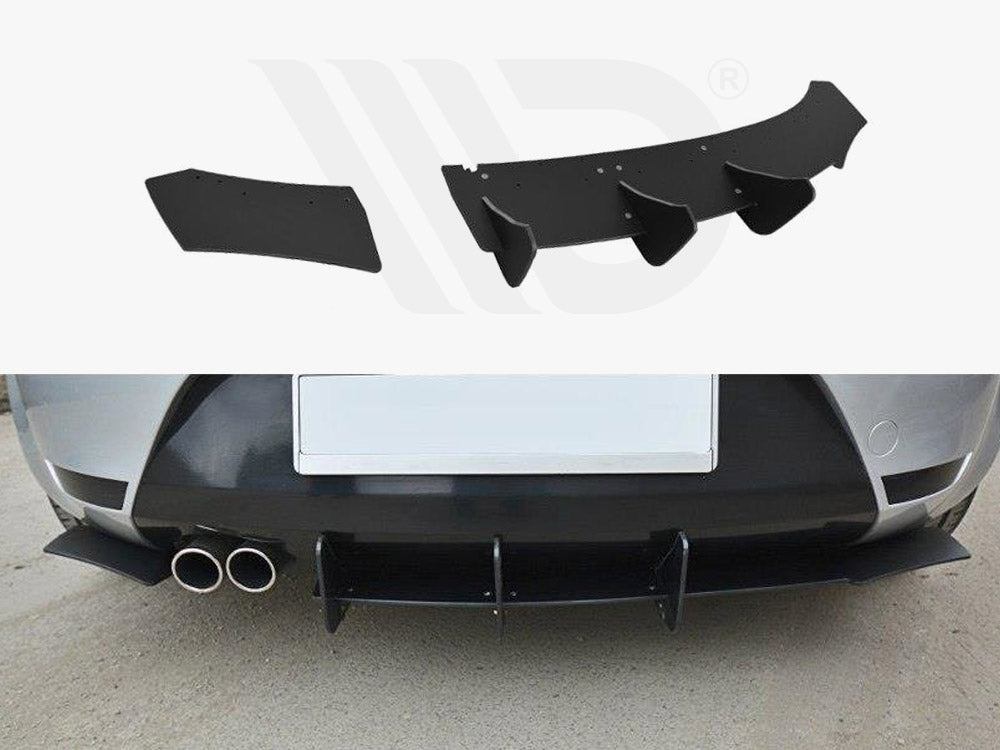 Rear Diffuser V.1 Seat Leon MK2 Cupra/ FR 2005-2012 Maxton Design