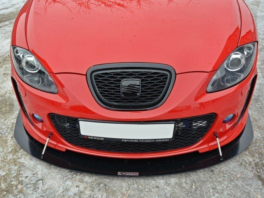 Front Racing Splitter V.1 Seat Leon MK2 MS Design Maxton Design