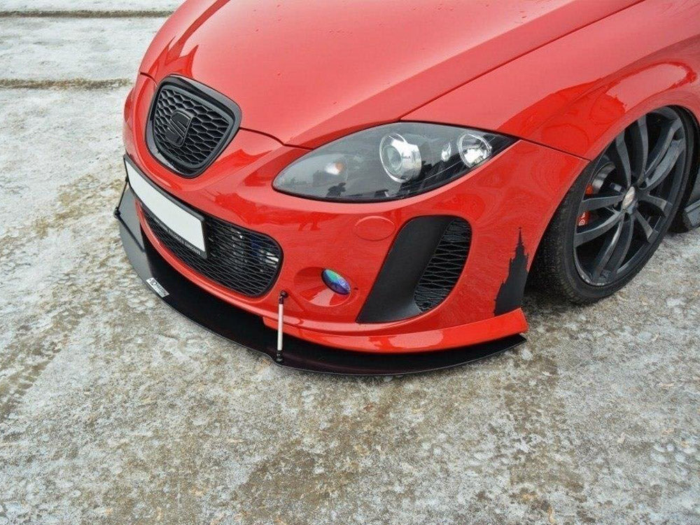 Front Racing Splitter V.2 Seat Leon MK2 MS Design Maxton Design