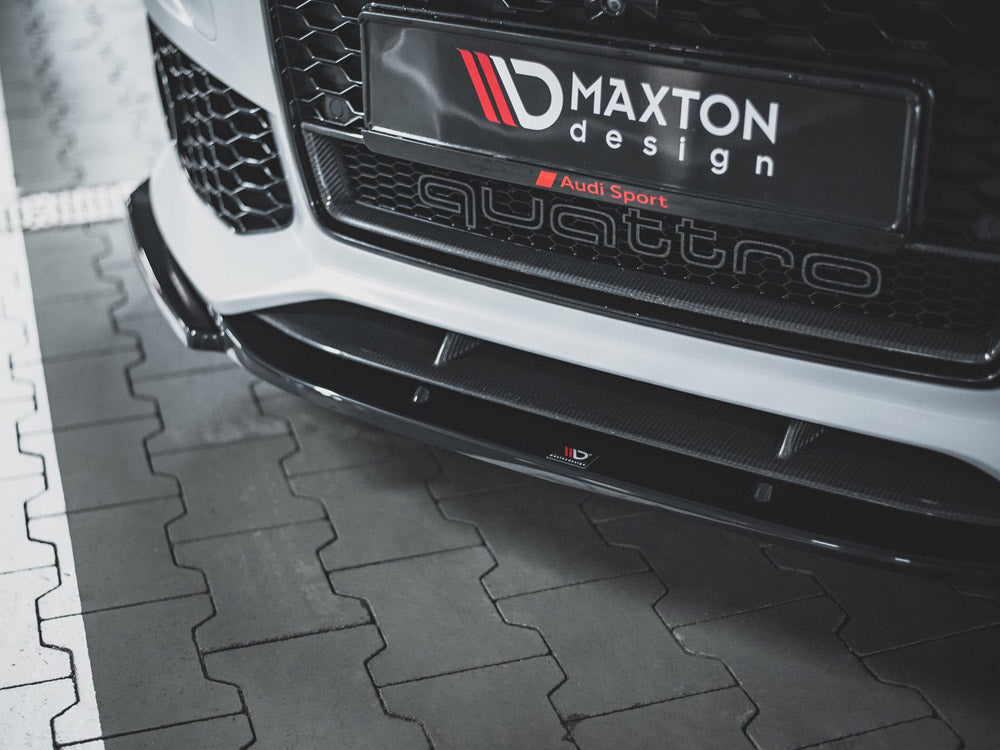 Front Splitter V3 Audi RS6 C7 2013-2017 Maxton Design