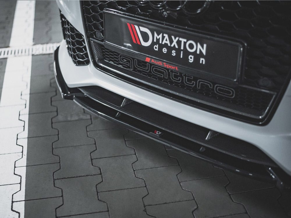 Front Splitter V4 Audi RS6 C7 2013-2017 Maxton Design