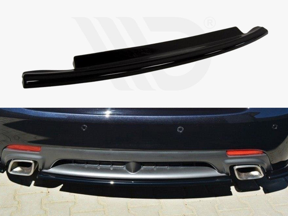 Central Rear Splitter SAAB 9-3 Turbo X 2007-2011 Maxton Design