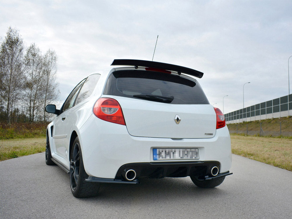 Rear Side Splitters Renault CLIO MK3 RS Facelift 2009-2012 Maxton Design