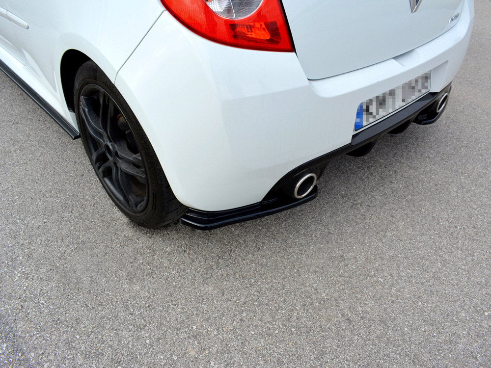 Rear Side Splitters Renault CLIO MK3 RS Facelift 2009-2012 Maxton Design