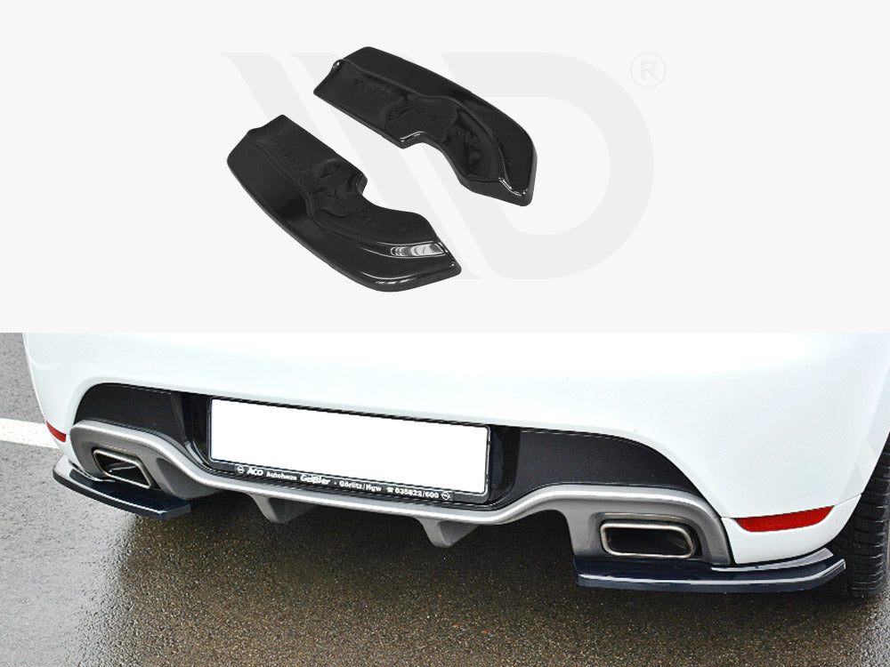 Rear Side Splitters Renault CLIO MK4 RS 2013-2019 Maxton Design