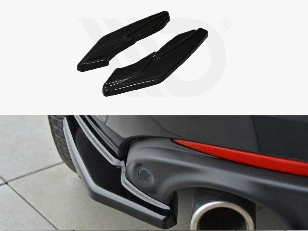 Rear Side Splitters Renault Laguna MK 3 Coupe 2008-2015 Maxton Design