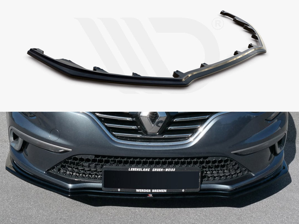 Front Splitter Renault Megane MK4 Gt-line 2016- Maxton Design