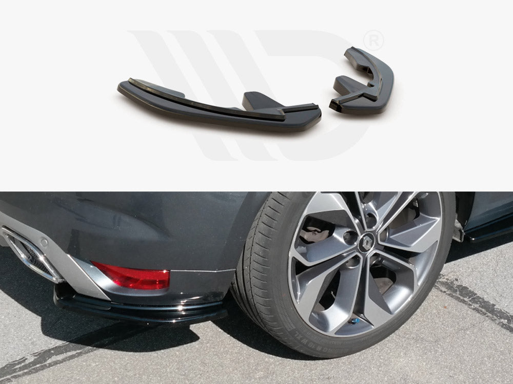 Rear Side Splitters Renault Megane MK4 Gt-line 2016- Maxton Design