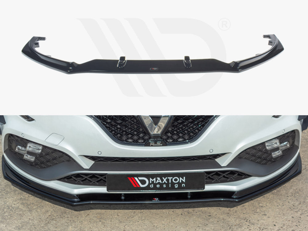 Front Splitter V.1 Renault Megane MK4 RS 2018-2020 Maxton Design